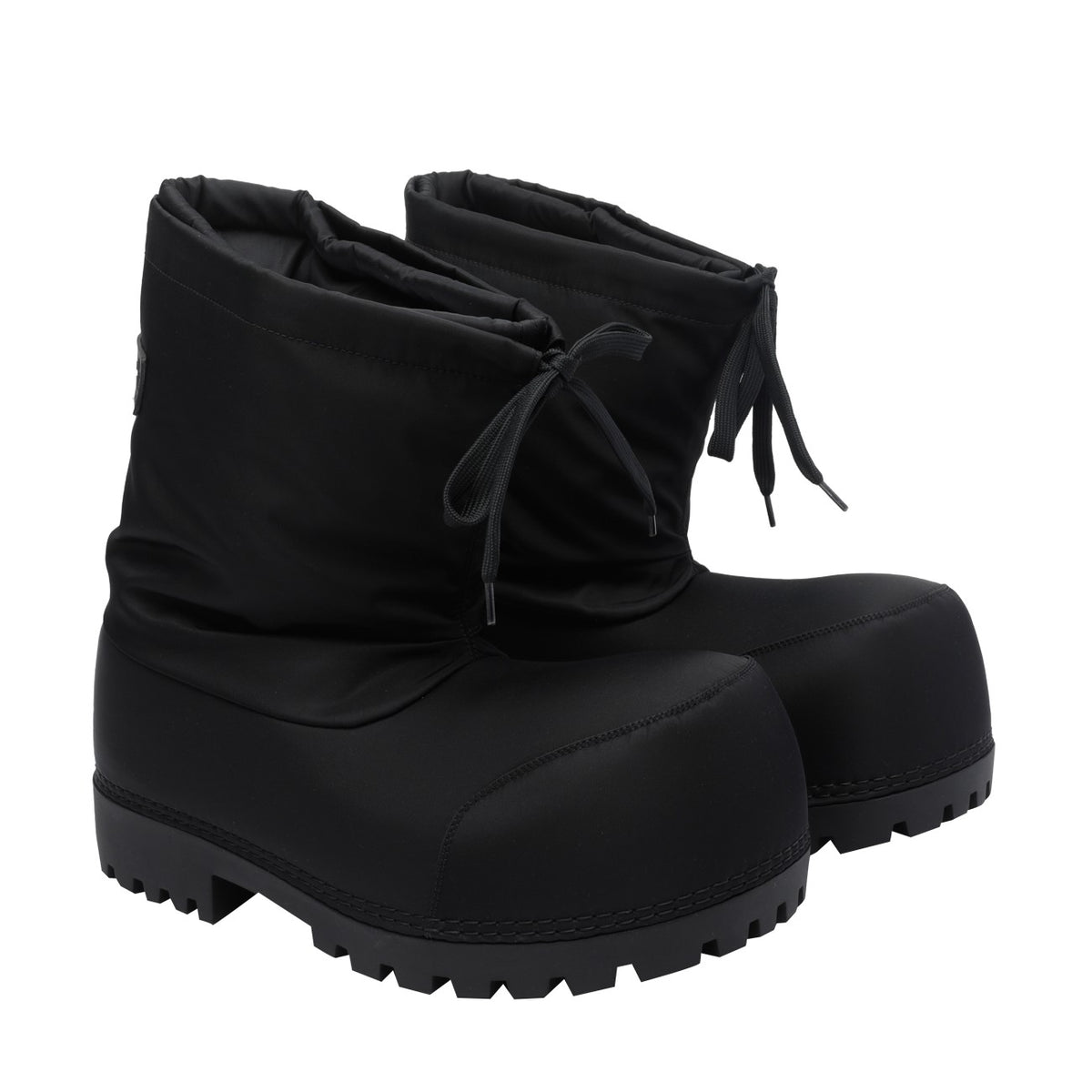 Balenciaga Men's Nylon Alaska Low Booties in Black - view 3