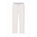 Brunello Cucinelli Men's Cotton Track Pants in White - view 1