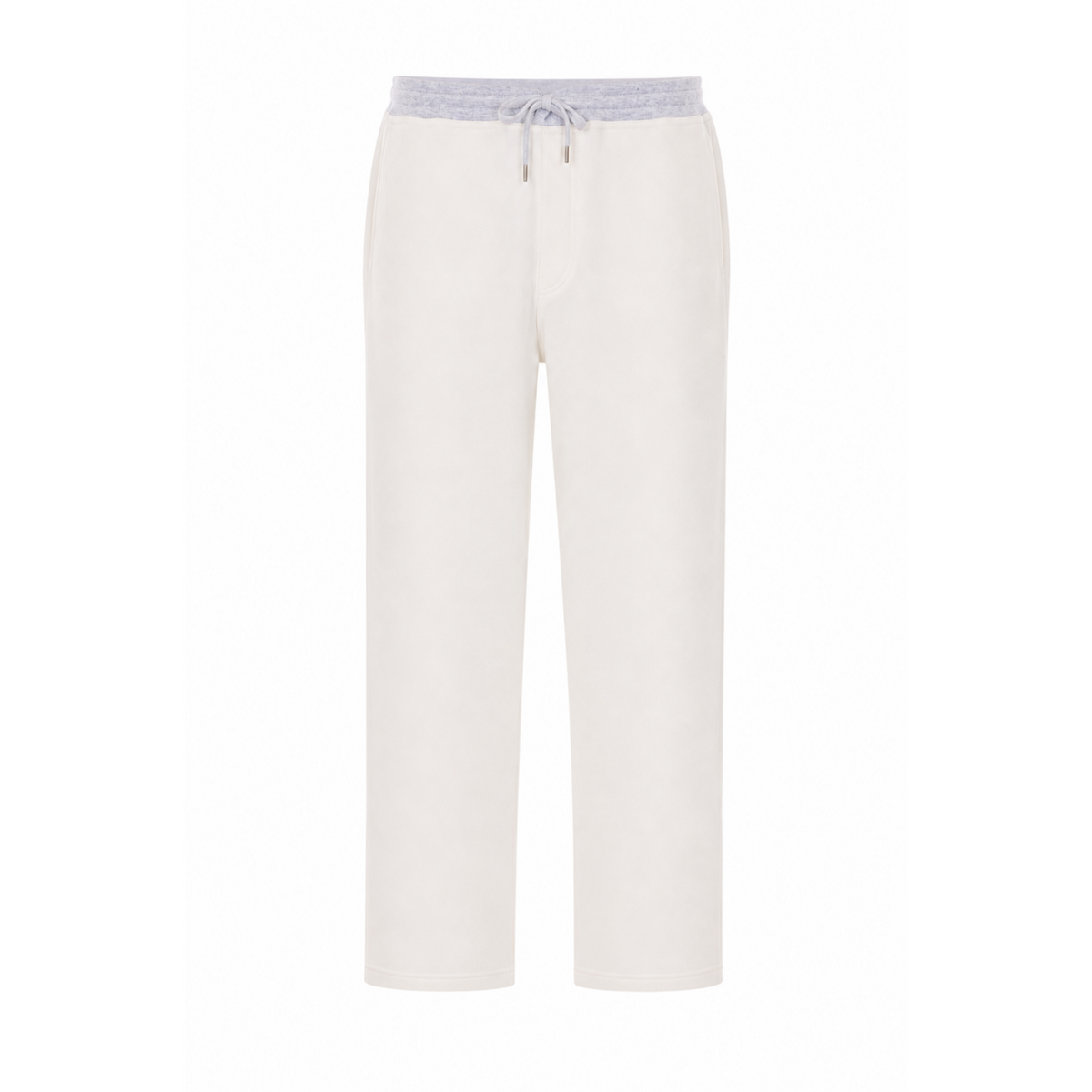Brunello Cucinelli Men's Cotton Track Pants in White - view 1