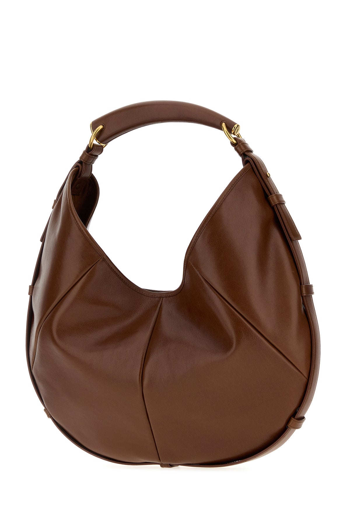 Saint Laurent Women's Leather Mombasa Medium Bag in Brown - view 2