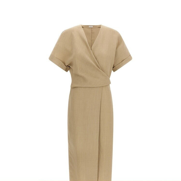 Brunello Cucinelli Dress in Beige