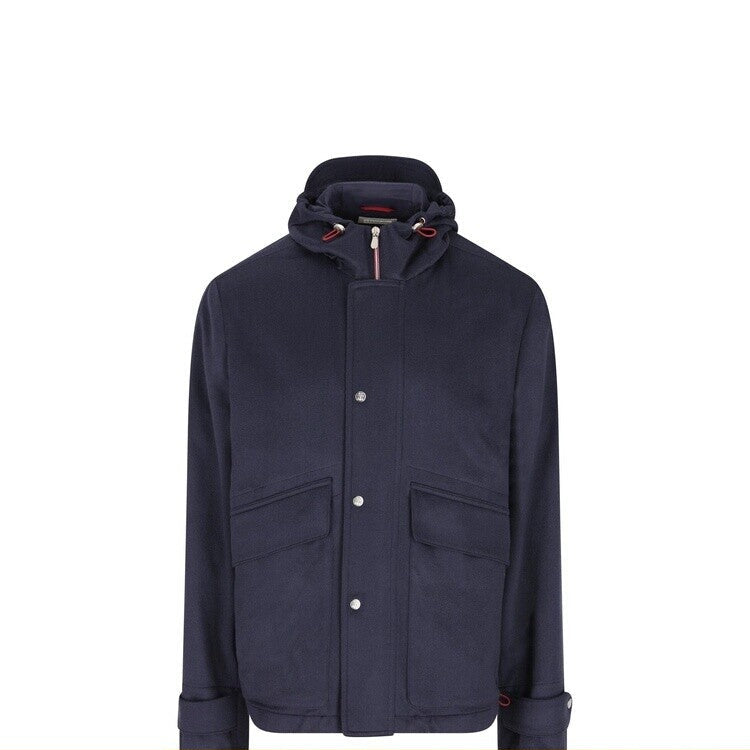Brunello Cucinelli Men's Jacket in Blue
