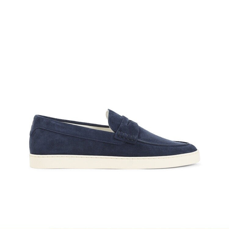 Brunello Cucinelli Men's Loafers in Blue