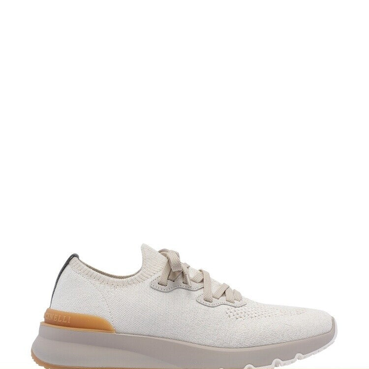 Brunello Cucinelli Men's Sneakers in Beige