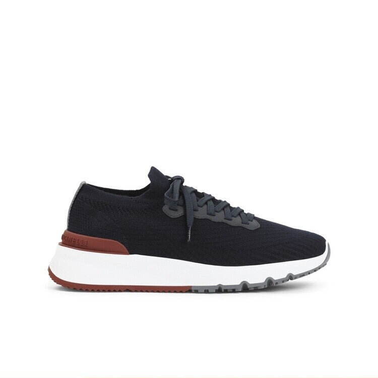 Brunello Cucinelli Men's Sneakers in Blue