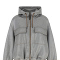 Brunello Cucinelli Women's Bc 26 Coat in Grey
