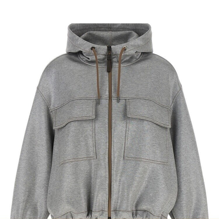 Brunello Cucinelli Women's Bc 26 Coat in Grey