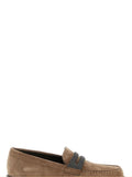 Brunello Cucinelli Women's Loafers in Brown