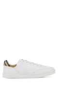 Burberry Women's Leather Sneakers in White - view 1