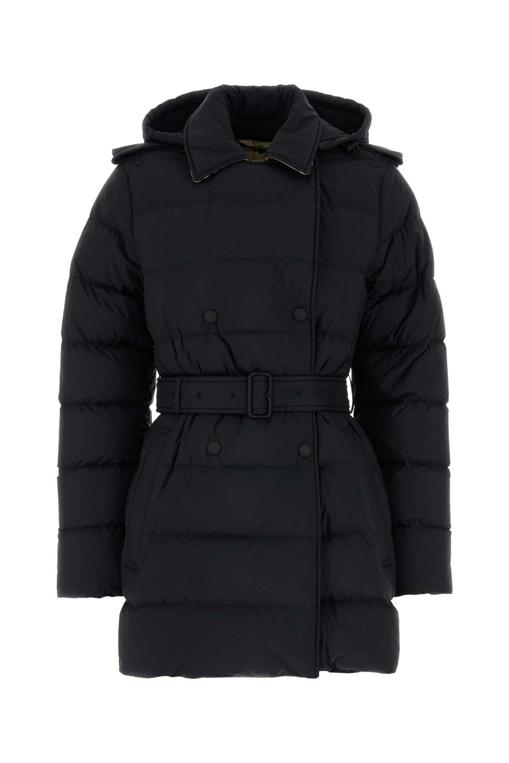 Burberry Women's Short Nylon Puffer Coat in Black - view 1