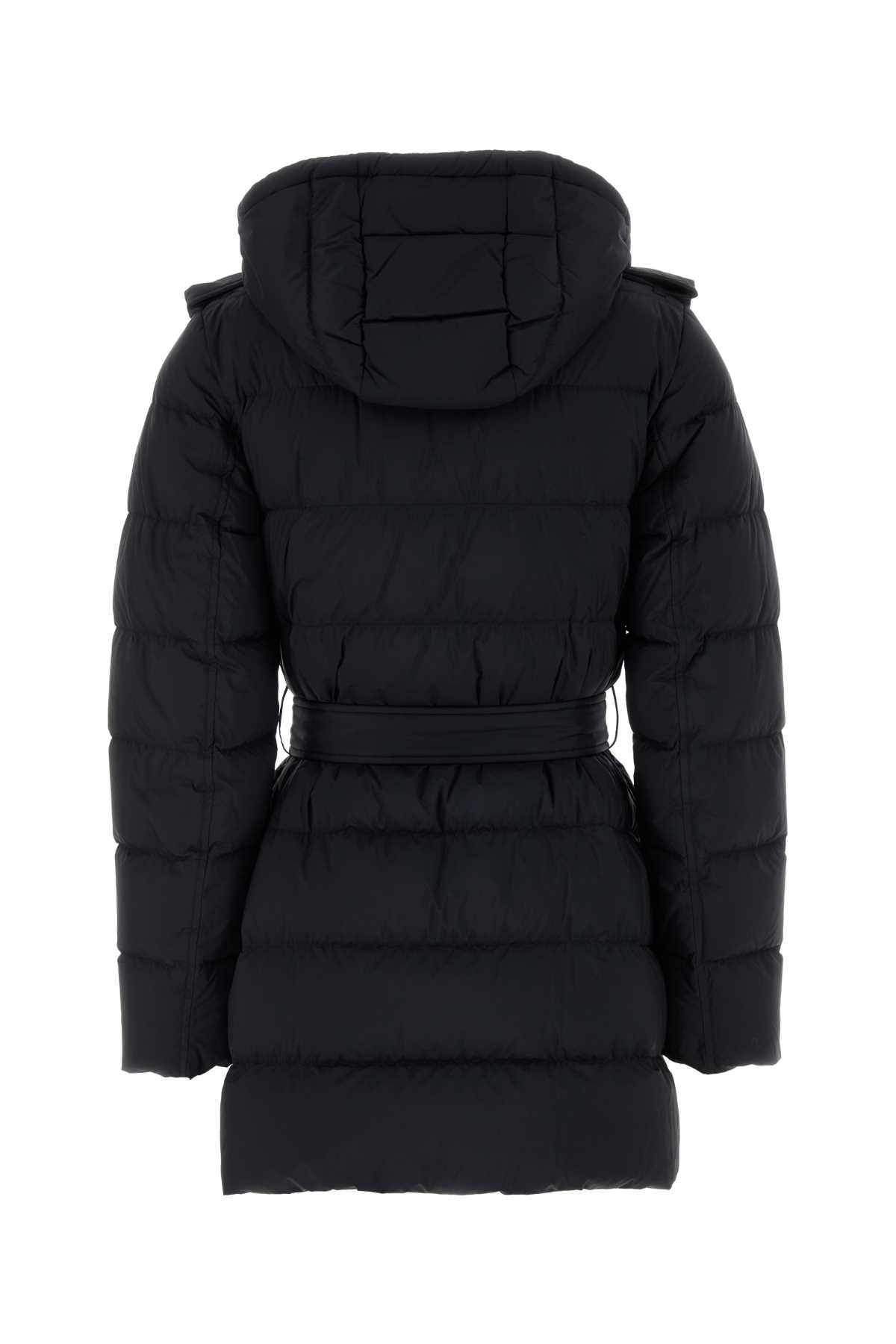 Burberry Women's Short Nylon Puffer Coat in Black - view 2