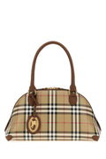 Burberry Women's Cotton Top-Handle Bag in Beige - view 1