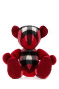 Burberry Women's Cashmere Teddy Bear in Red - view 1