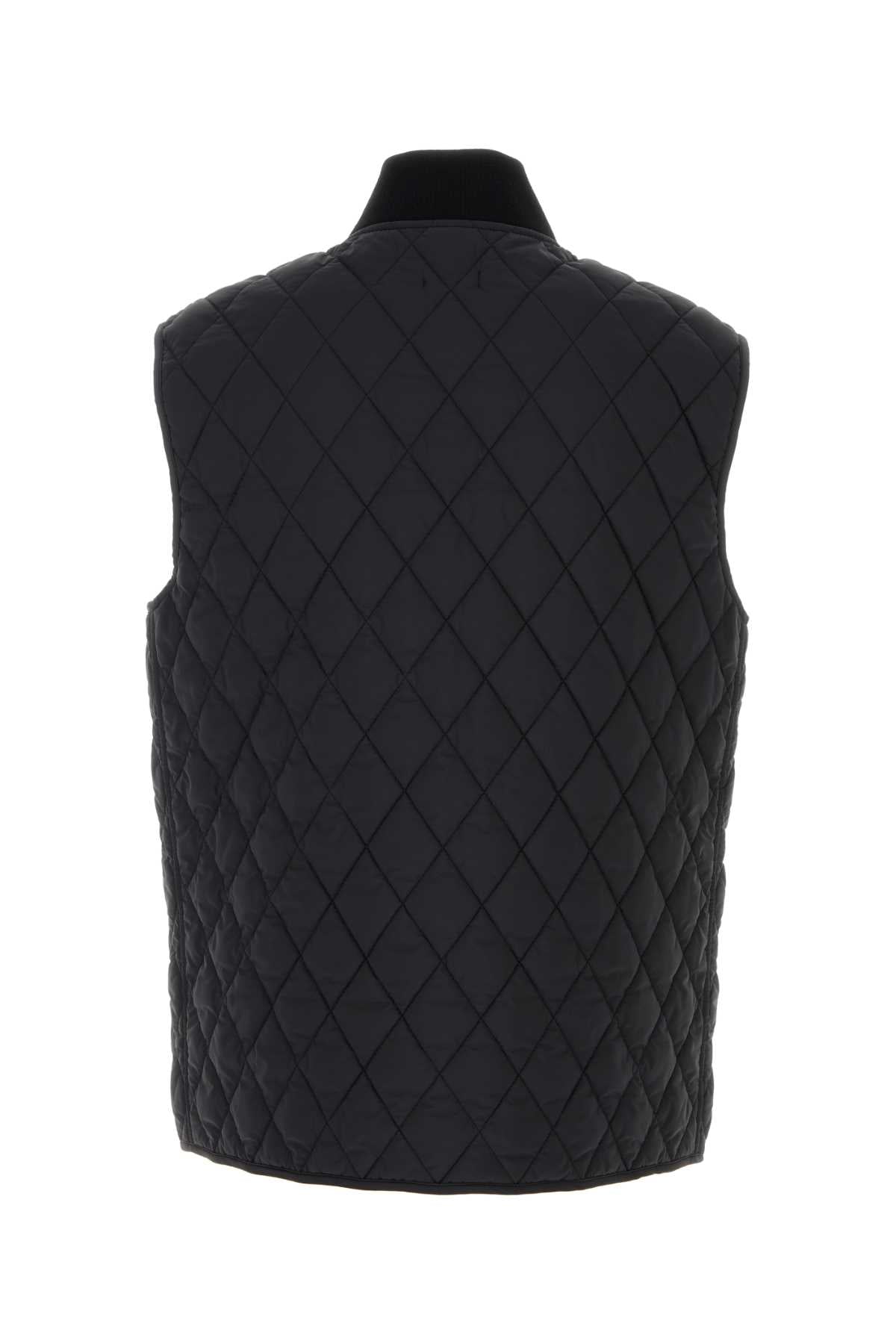 Burberry Men's Nylon Quilted Gilet in Black - view 2