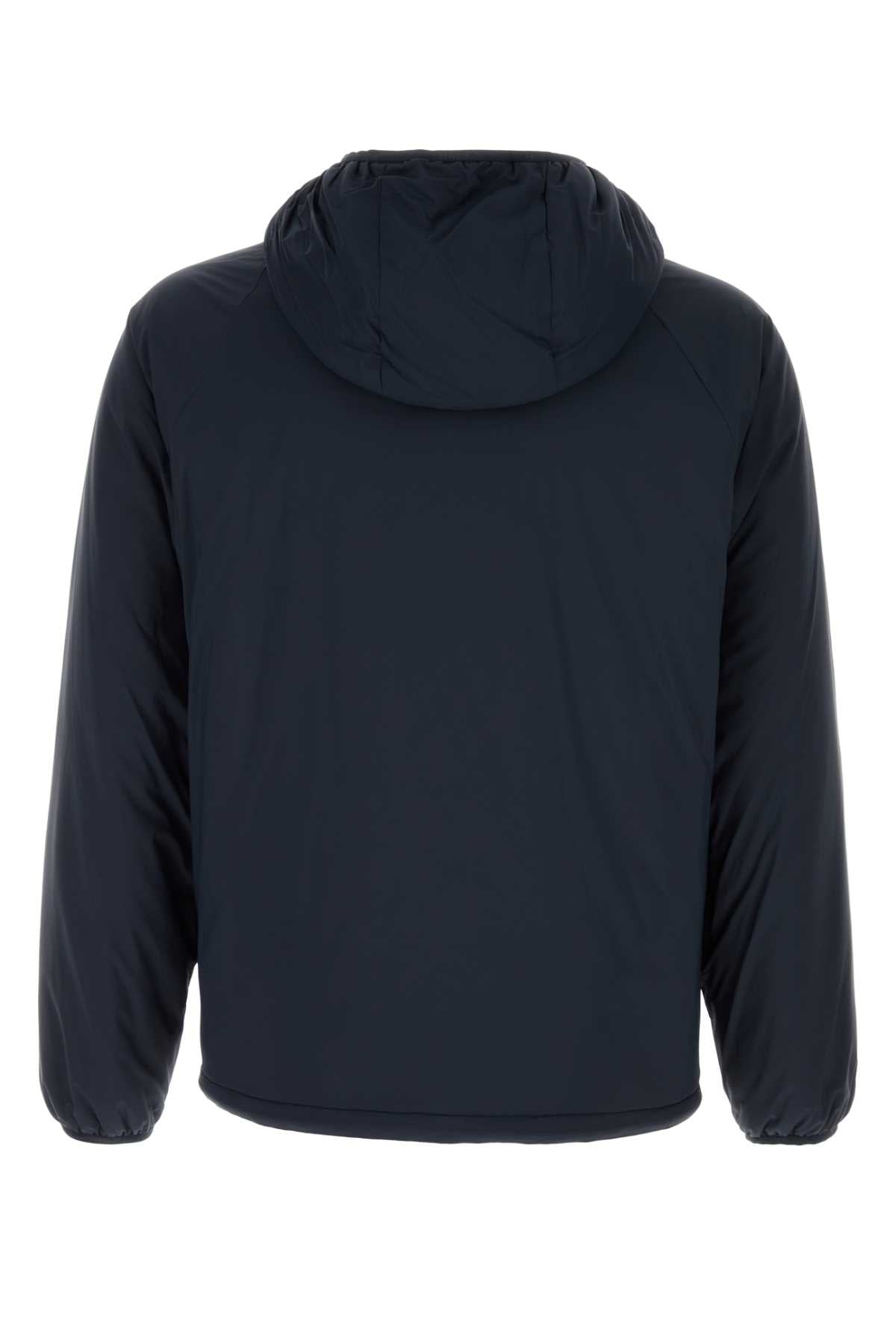 Burberry Men's Nylon Hooded Jacket in Blue - view 2