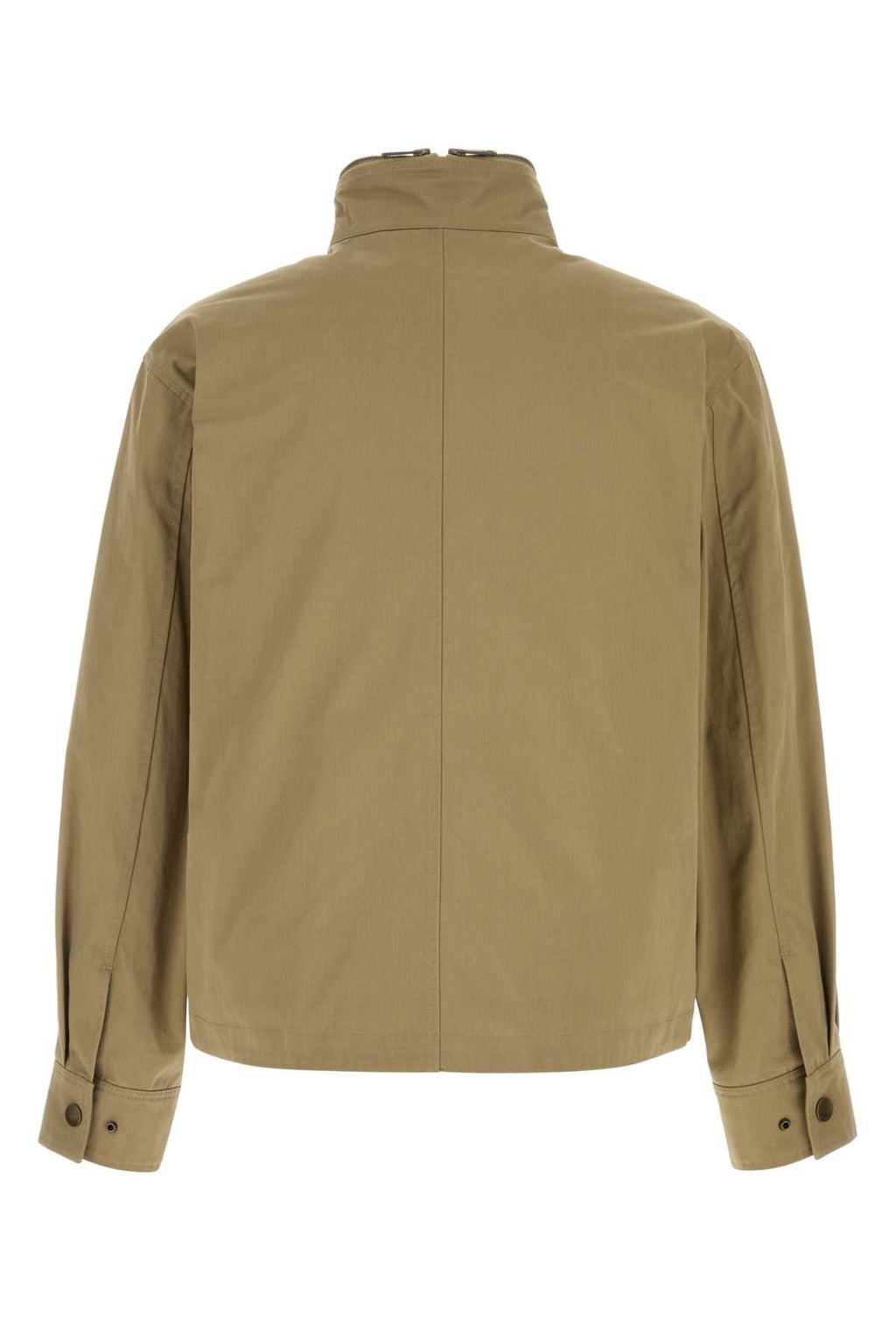 Burberry Men's Cotton Jacket in Camel - view 2
