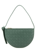 Bottega Veneta Women's Leather Intrecciato Bag in Green - view 1
