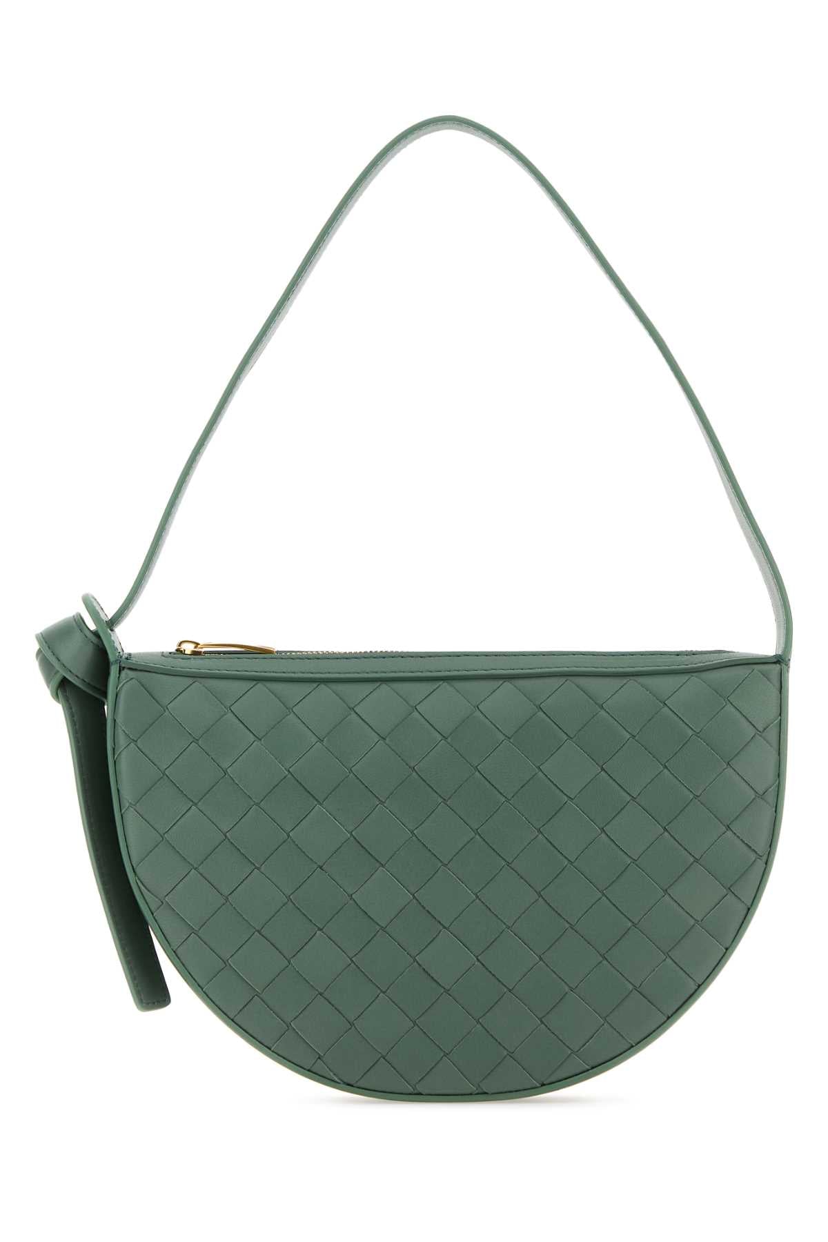 Bottega Veneta Women's Leather Intrecciato Bag in Green - view 1