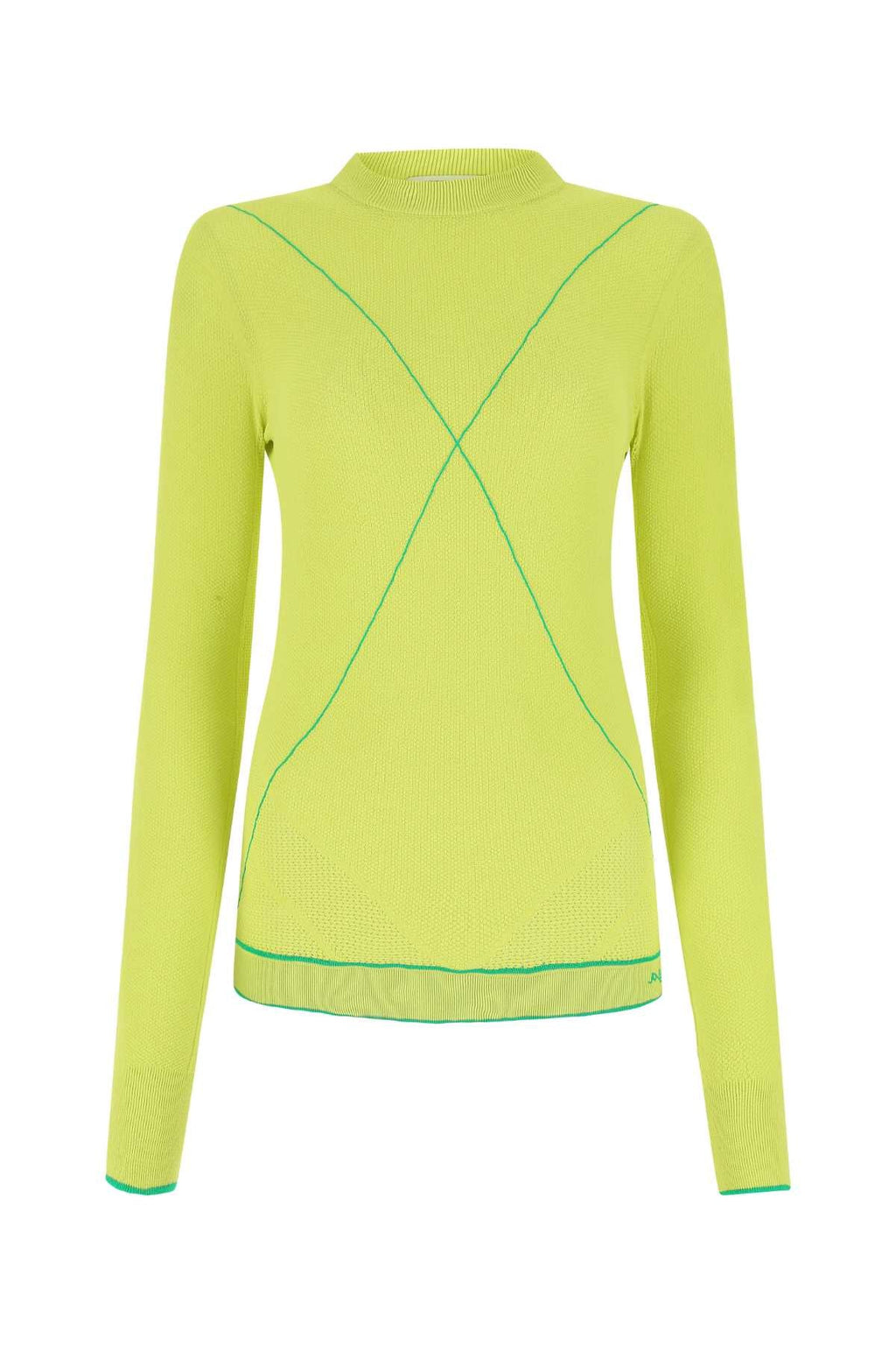 Bottega Veneta Women's Viscose Knit Top in Yellow - view 1