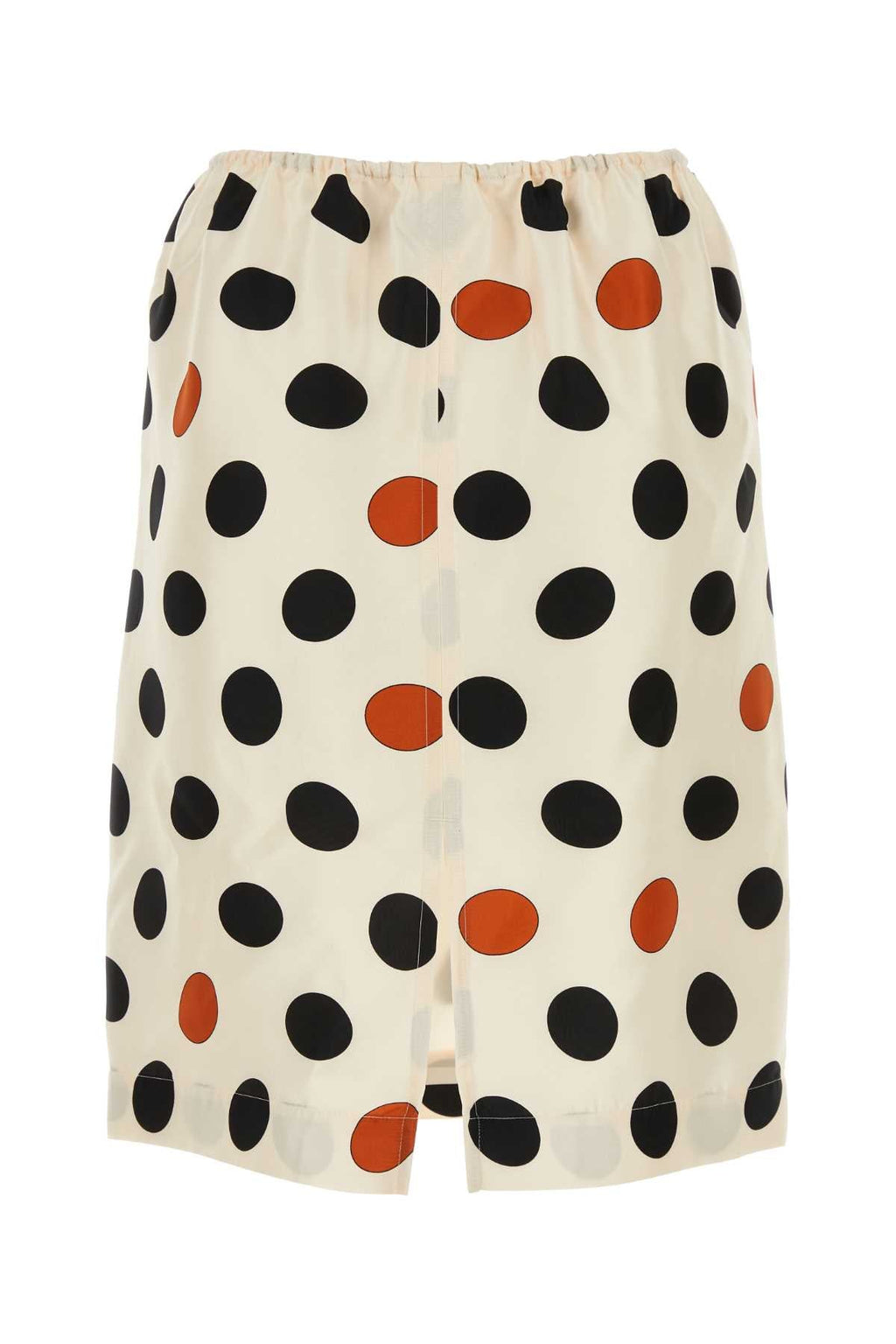 Bottega Veneta Women's Silk Dot Skirt in Multicolour - view 2