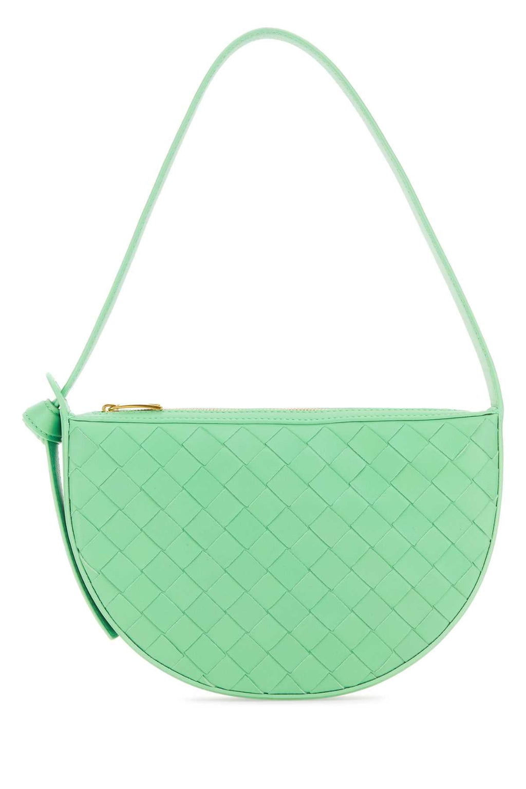 Bottega Veneta Women's Leather Intrecciato Bag in Mint - view 1