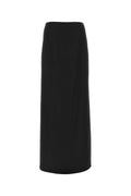 Bottega Veneta Women's Viscose Midi Skirt in Black - view 1