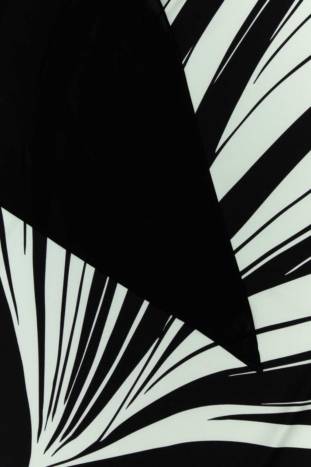 Bottega Veneta Women's Silk Striped Scarf in Black/White - view 2