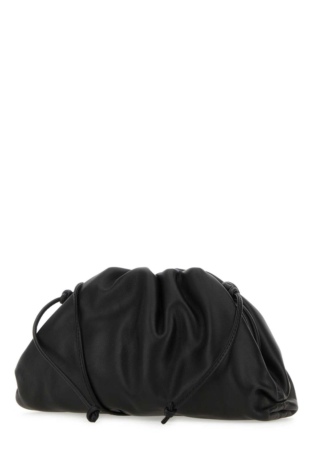 Bottega Veneta Women's Calfskin Drawstring Pouch in Black - view 2