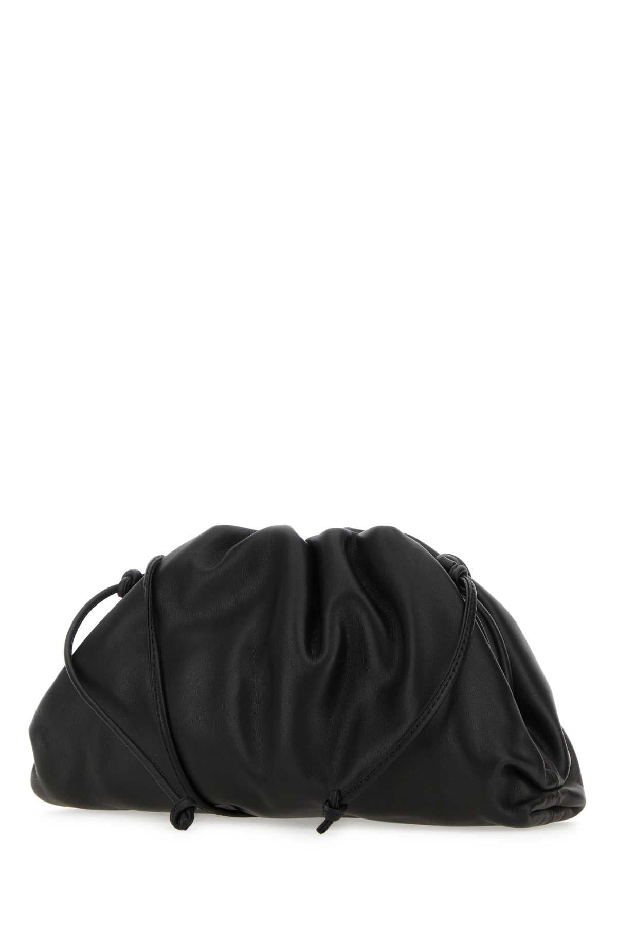 Bottega Veneta Women's Calfskin Drawstring Pouch in Black - view 2