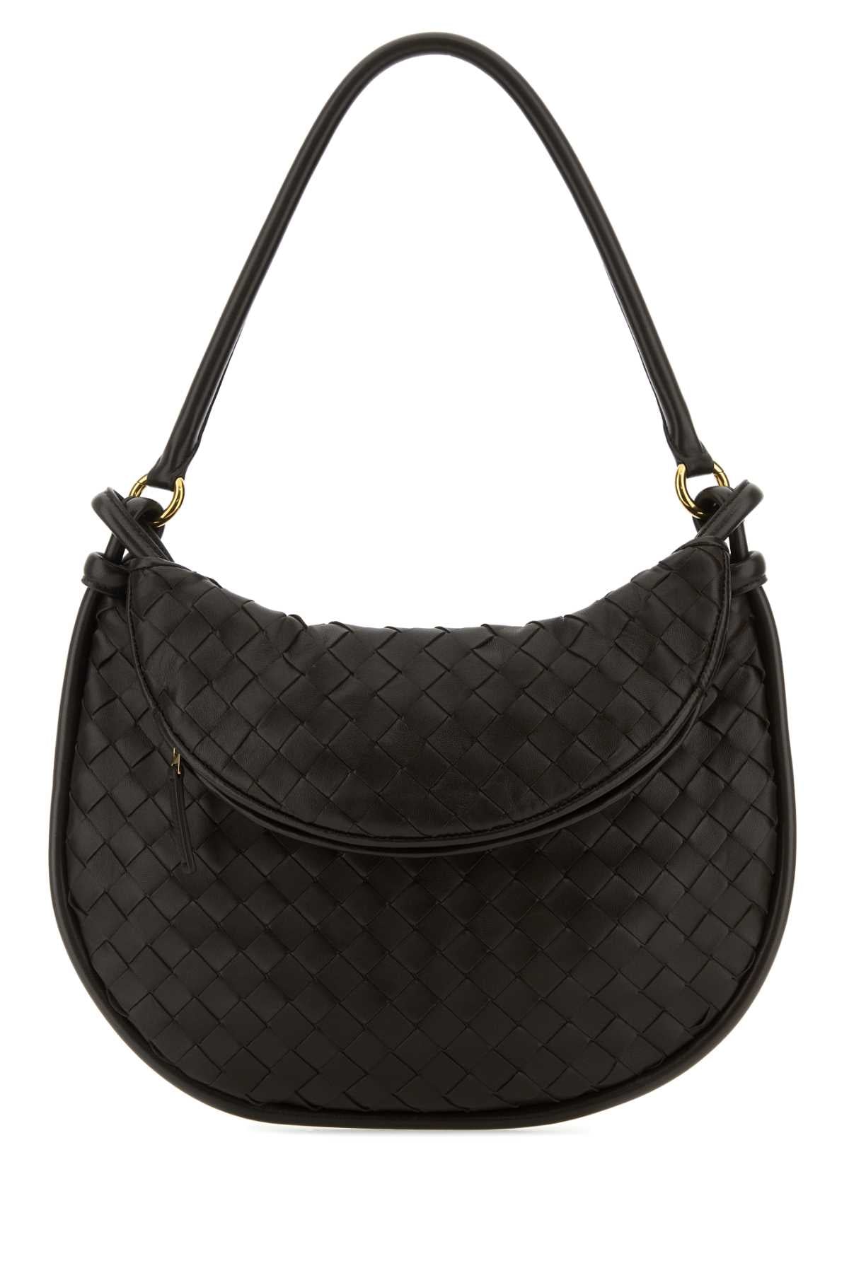 Bottega Veneta Women's Nappa Leather Hobo in Dark Brown - view 1