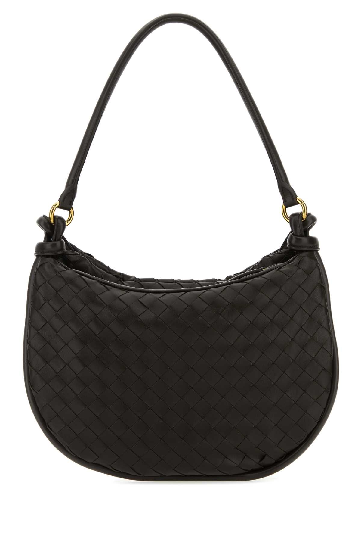 Bottega Veneta Women's Nappa Leather Hobo in Dark Brown - view 3