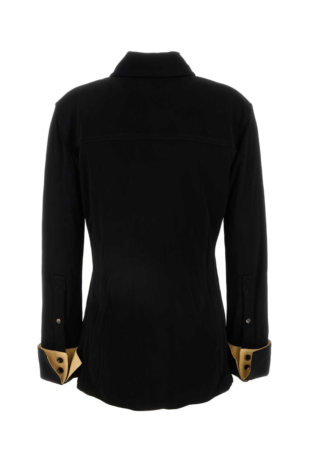 Bottega Veneta Women's Viscose Shirt in Black - view 2