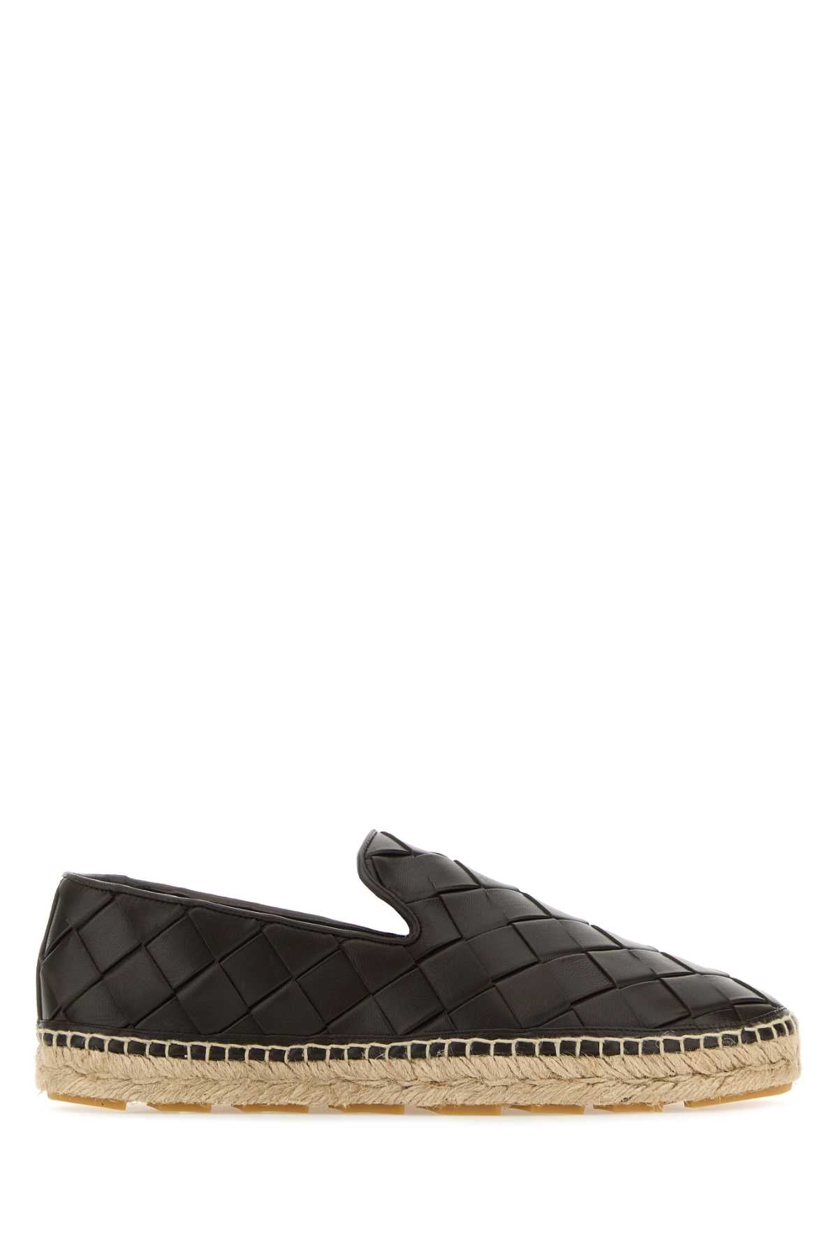 Bottega Veneta Women's Lambskin Espadrilles in Black - view 1