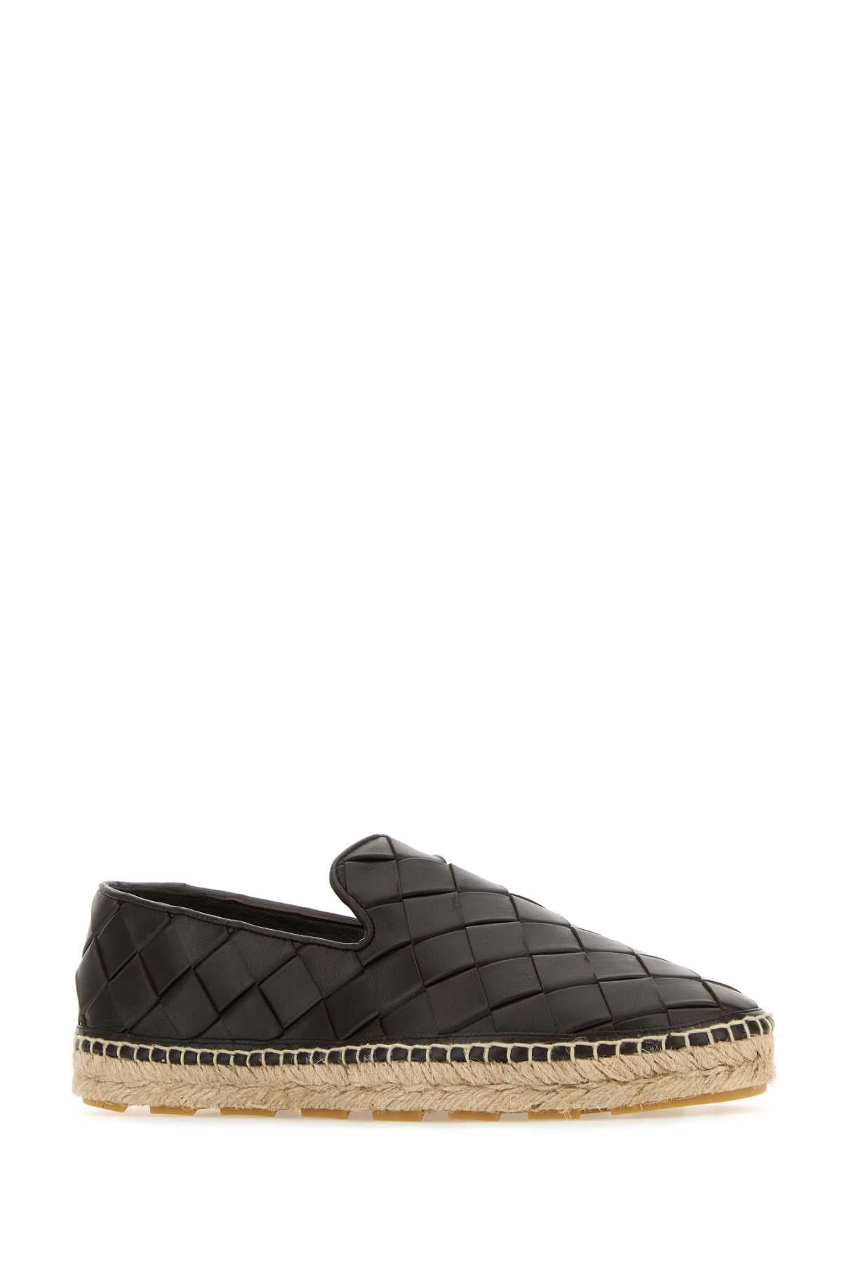 Bottega Veneta Women's Lambskin Espadrilles in Black - view 2