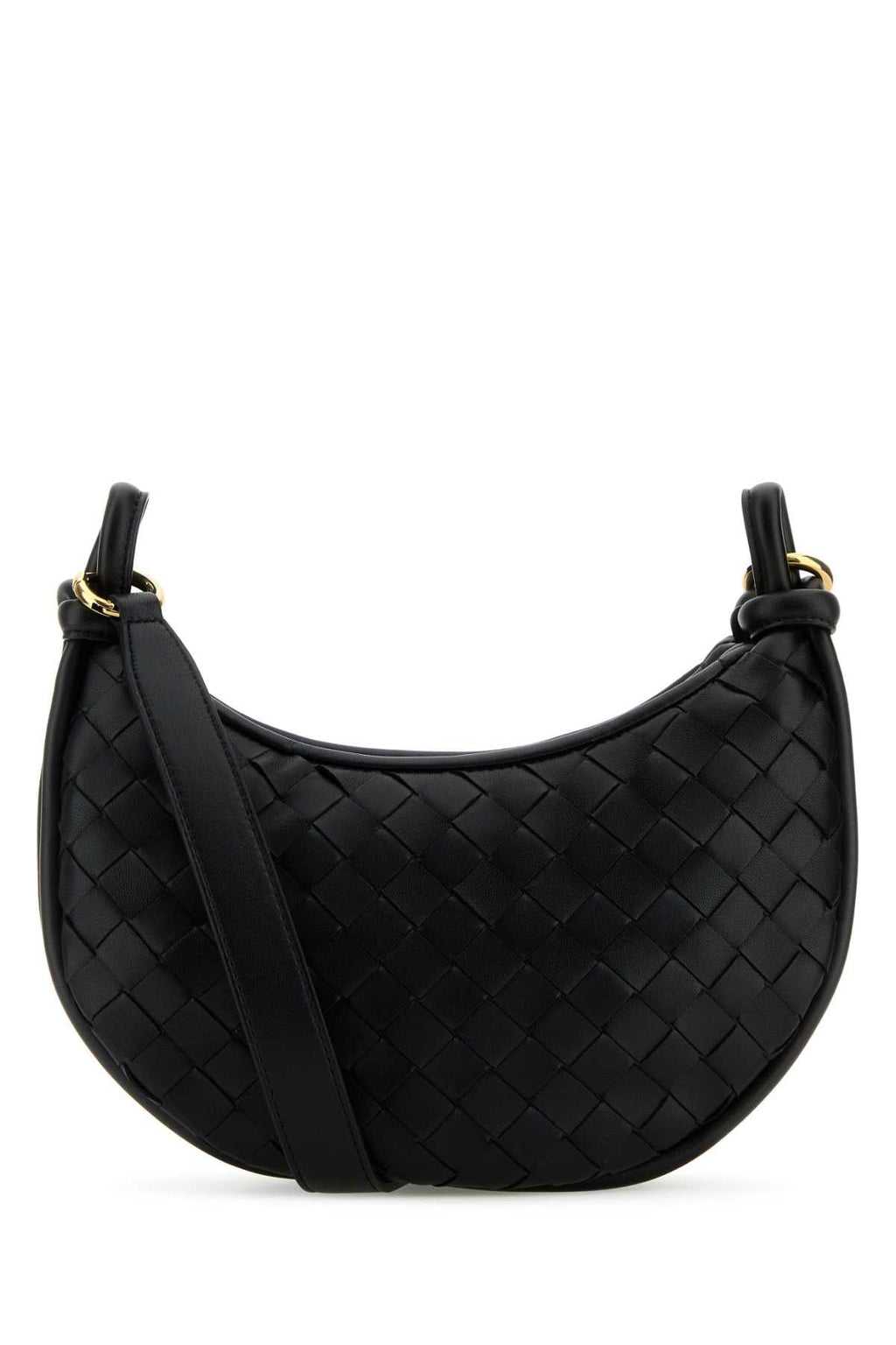 Bottega Veneta Women's Lambskin Shoulder Bag in Black - view 1
