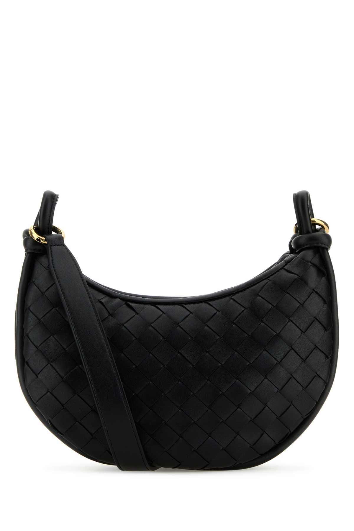 Bottega Veneta Women's Lambskin Shoulder Bag in Black - view 1