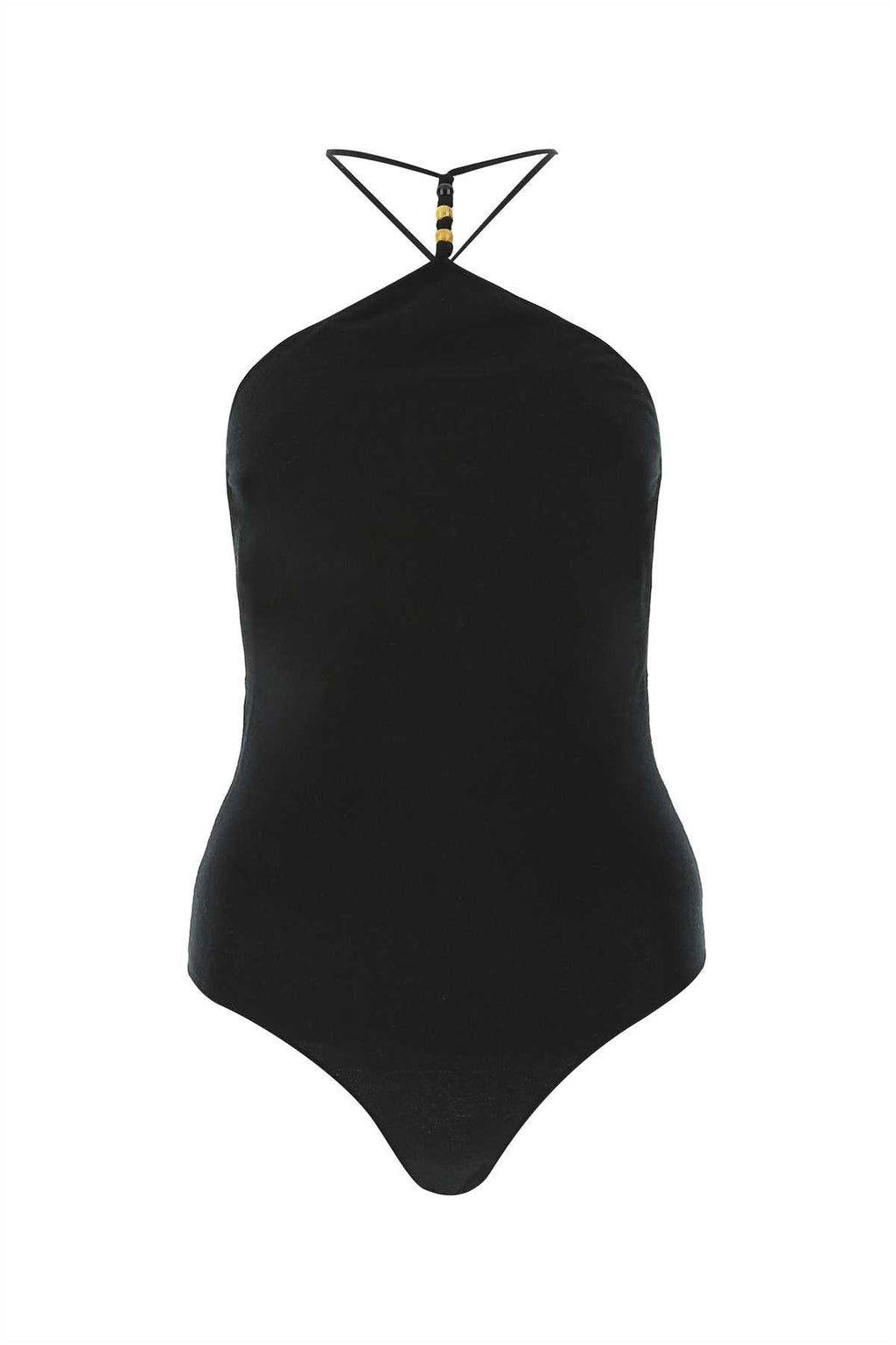Bottega Veneta Women's Cashmere Bodysuit in Black - view 1