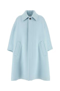 Bottega Veneta Women's Cashmere Coat in Light Blue - view 1
