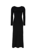 Bottega Veneta Women's Viscose Chain-Back Dress in Black - view 1