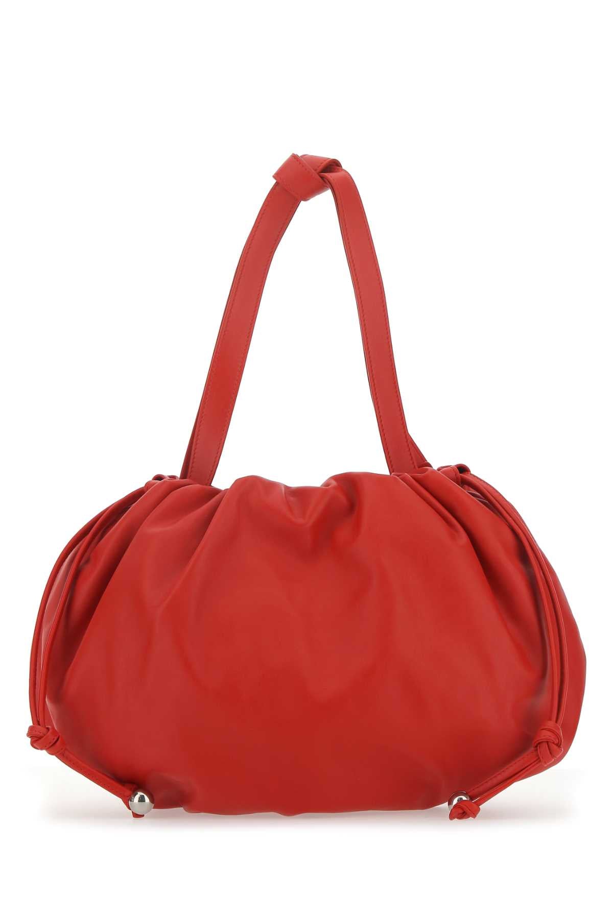 Bottega Veneta Women's Calfskin Shoulder Bag in Red - view 1