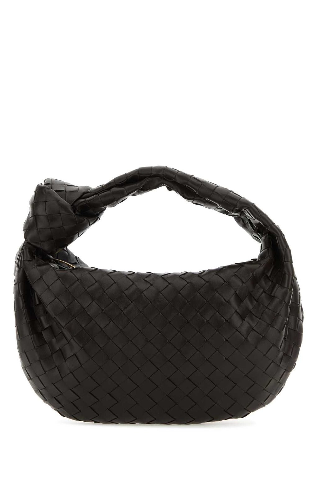 Bottega Veneta Women's Lambskin Hobo Bag in Black - view 1