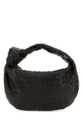 Bottega Veneta Women's Lambskin Hobo Bag in Black - view 1