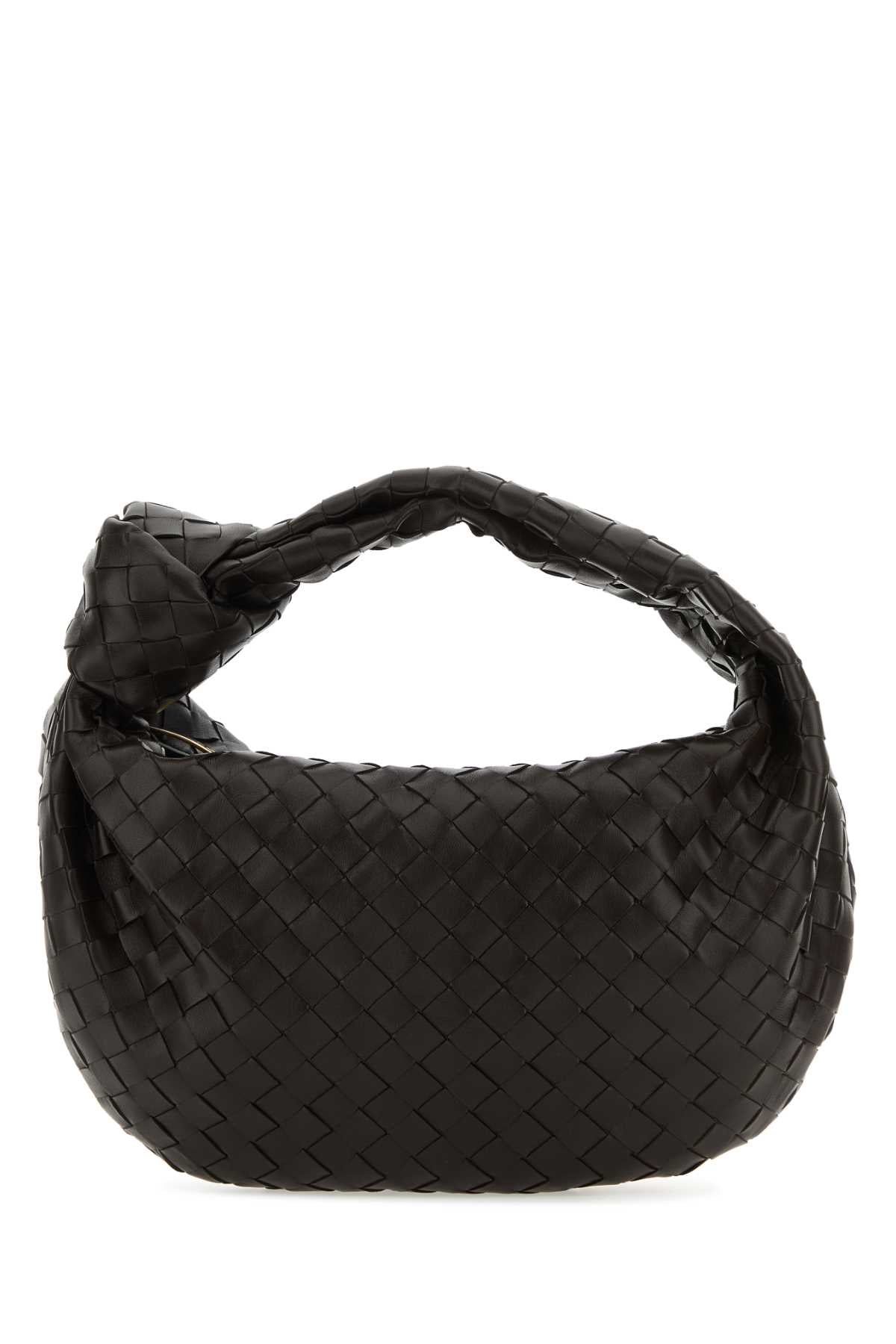 Bottega Veneta Women's Lambskin Hobo Bag in Black - view 1