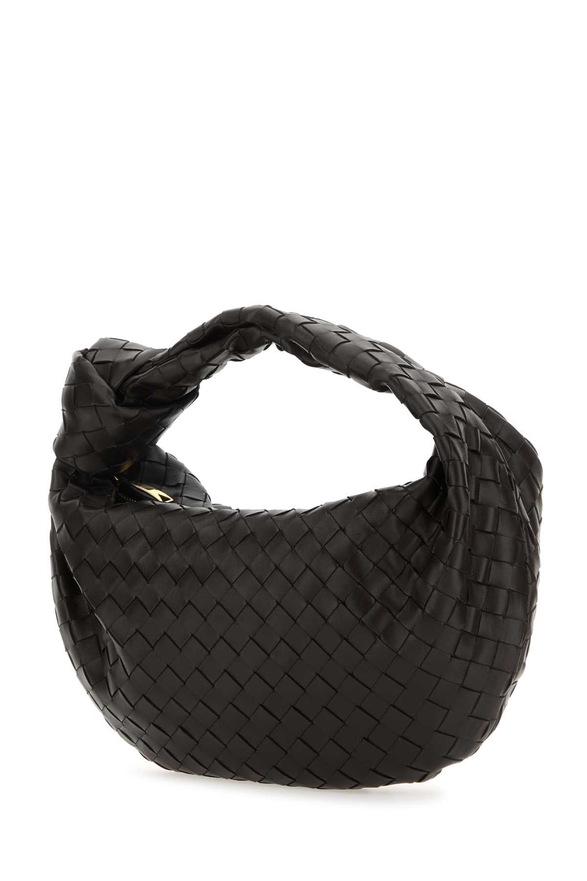 Bottega Veneta Women's Lambskin Hobo Bag in Black - view 2