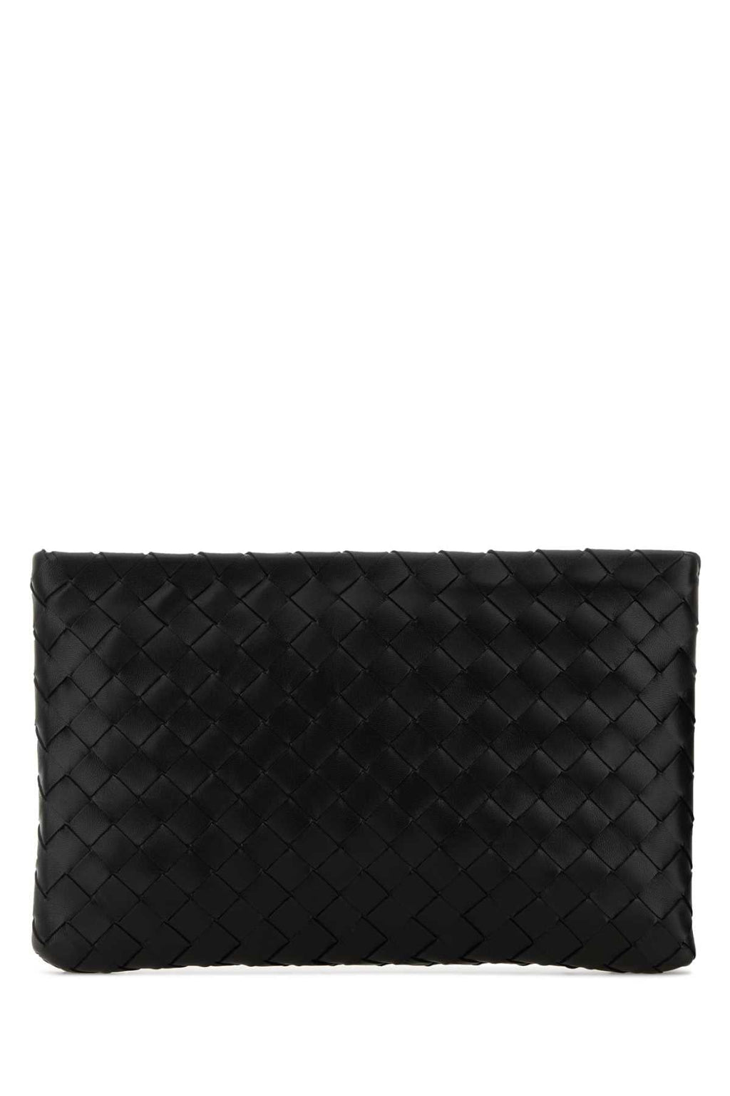 Bottega Veneta Women's Lambskin Pouch in Black - view 1