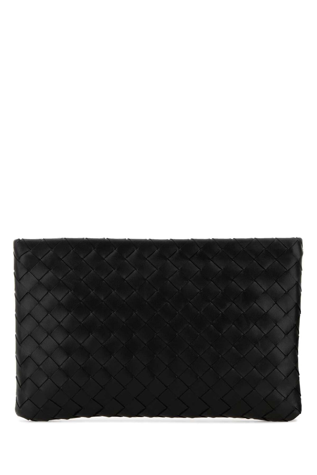 Bottega Veneta Women's Lambskin Pouch in Black - view 3