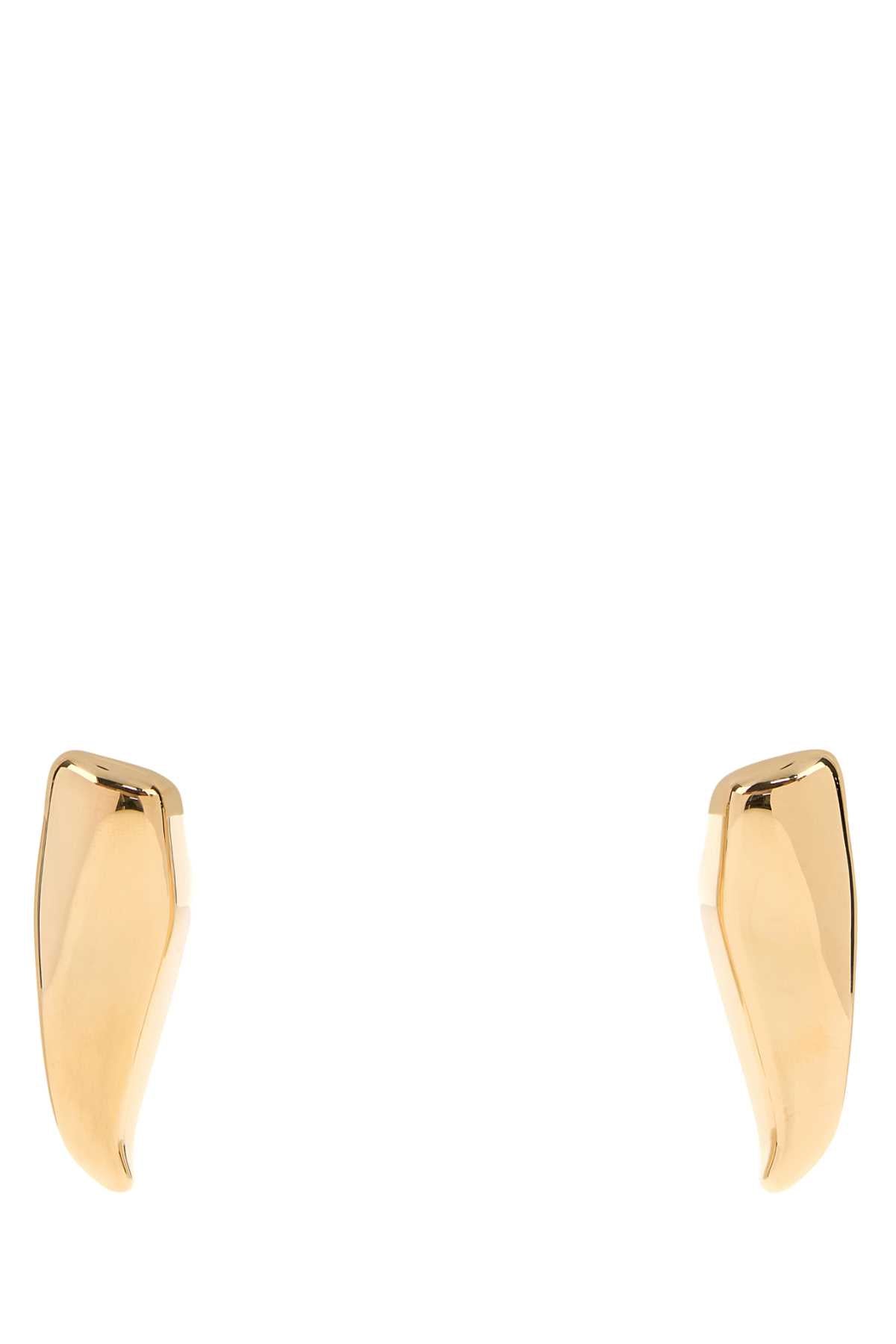 Bottega Veneta Women's Prisma Medium Gold Earrings in Gold - view 1