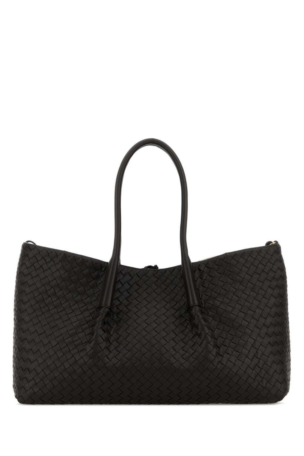 Bottega Veneta Women's Large Calfskin Tote in Black - view 3