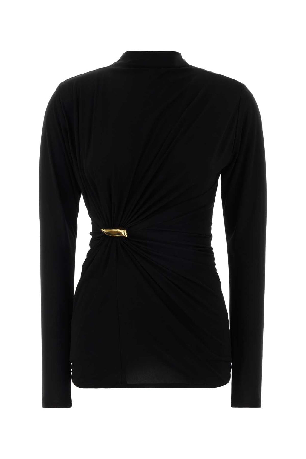 Bottega Veneta Women's Viscose Top in Black - view 1