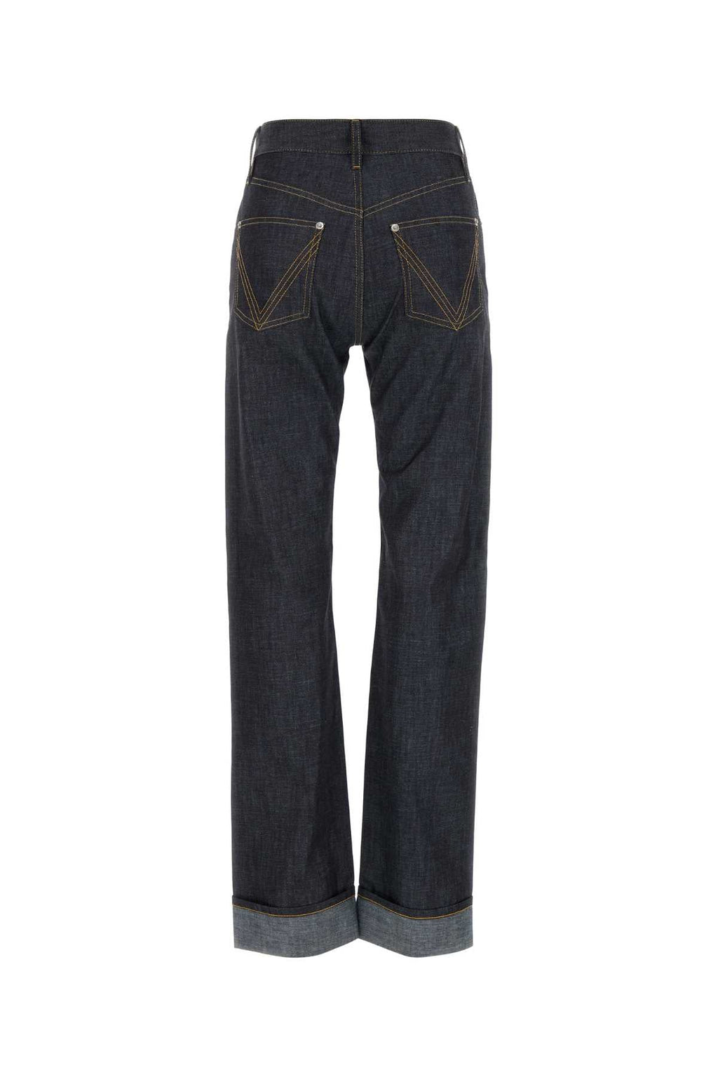 Bottega Veneta Women's Denim 5-Pocket Jeans in Black - view 2